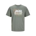 T-shirt Jack & Jones Logo Tee Ss 12252376 Verde XL