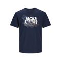 T-shirt Jack & Jones Logo Tee Ss 12252376 Azul Marinho L