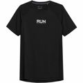 T-shirt 4F Run Preto Homem XL