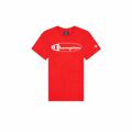 Camisola de Manga Curta Criança Champion Crewneck Vermelho 7-8 Anos