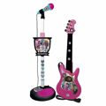 Guitarra Infantil Monster High Microfone para Karaoke