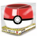 Chávena com Caixa Pokémon Pokeball Cerâmica 360 Ml Preto