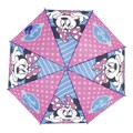 Guarda-chuva Automático Minnie Mouse Lucky Azul Cor de Rosa (ø 84 cm)