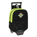 Mochila Escolar com Rodas Real Betis Balompié Preto Lima 22 X 27 X 10 cm