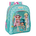 Mochila Escolar Rainbow High Paradise Turquesa 32 X 38 X 12 cm