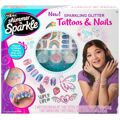 Set de Manicure Shimmer 'n Sparkle Tattoos & Nails Infantil