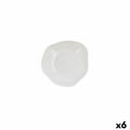 Tigela Ariane Earth Cerâmica Branco ø 17 cm (6 Unidades)