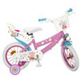 Bicicleta Infantil Toimsa Peppa Pig Cor de Rosa 14" 4-6 Anos Ferro