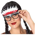 óculos Acessórios para Fantasia Multicolor índio Americano