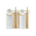 Conjunto de Sushi Dkd Home Decor Bambu Grés (28,5 X 19,5 X 3,3 cm)