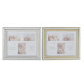Moldura de Fotos Dkd Home Decor Prateado Dourado Tradicional (47 X 2 X 40 cm) (2 Unidades)