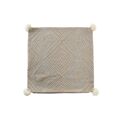 Capa de Travesseiro Dkd Home Decor Cinzento (50 X 1 X 50 cm)