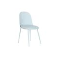 Cadeira de Sala de Jantar Dkd Home Decor Azul Poliuretano Polipropileno (45 X 46 X 83 cm)
