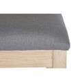 Cadeira de Sala de Jantar Dkd Home Decor Abeto Poliéster Cinzento Escuro (46 X 61 X 86 cm)