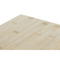 Tábua de Corte Dkd Home Decor Natural Bambu Aço Inoxidável 28 X 21,5 X 4,2 cm