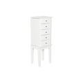 Suporte para Jóias Home Esprit Branco Espelho Madeira Mdf 34 X 26,5 X 92 cm