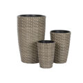 Conjunto de Vasos Home Esprit Polipropileno Rotim 37 X 37 X 60 cm