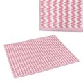 Tapete de Exterior Naxos Cor de Rosa Branco Polipropileno 160 X 230 cm