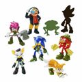 Conjunto de Figuras Sonic 8 Unidades 6,5 cm