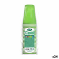 Conjunto de Copos Reutilizáveis Algon Verde 24 Unidades 250 Ml (25 Peças)