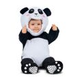 Fantasia para Bebés My Other Me Preto Branco Panda (4 Peças) 24-36 Meses