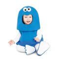 Fantasia para Bebés My Other Me Cookie Monster Sesame Street Azul (3 Peças) 0-6 Meses