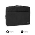 Mala para Portátil Subblim Funda Ordenador Elegant Laptop Sleeve 15,6" Black