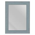 Espelho de Parede 66 X 2 X 86 cm Azul Madeira