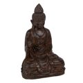 Escultura Buda Castanho 56 X 42 X 88 cm