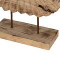 Figura Decorativa Natural Cornos 50 X 12 X 42 cm