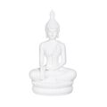 Figura Decorativa Branco Buda 19,2 X 12 X 32,5 cm