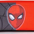 Malas para Tudo Triplas Spiderman Vermelho 22,5 X 2 X 11,5 cm Preto