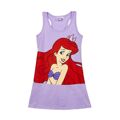 Vestido Princesses Disney Lilás 7 Anos