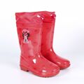 Botins Infantis Minnie Mouse Vermelho 28