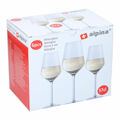 Conjunto de Copos de Vinho Alpina Transparente 370 Ml (6 Unidades)