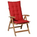 Madison Almofadão Cadeira Encosto Alto Panama 123x50cm Vermelho Tijolo