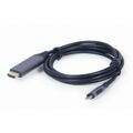 Cabo Usb-c para Hdmi Gembird CC-USB3C-HDMI-01-6 Preto Cinzento 1,8 M
