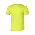 T-shirt Asics Run Verde Limão 13 Anos