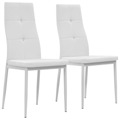 Cadeiras Sala Jantar 2 Un. 43x435x96cm Branco
