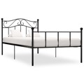 Estrutura de Cama 100x200 cm Metal Preto