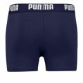 Calções de Banho Boxer para Meninos Puma Swim Logo Azul Escuro 11-12 Anos