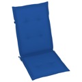 Almofadões para Cadeiras de Jardim 2 pcs 120x50x4 cm Azul Real