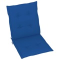 Almofadões para Cadeiras de Jardim 4 pcs 100x50x4 cm Azul Real