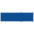 Almofadão P/ Espreguiçadeira 200x50x4 cm Tecido Azul Real