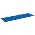Almofadão para Espreguiçadeira 200x60x4 cm Tecido Azul Real