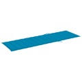 Almofadão para Espreguiçadeira 200x70x4 cm Tecido Azul