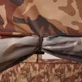 Tenda Iglu de Campismo 650x240x190 cm 8 Pessoas Camuflagem