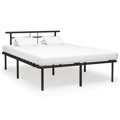 Estrutura de Cama Metal 160x200 cm Preto