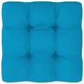 Almofadão para Sofá de Paletes 50x50x12 cm Azul