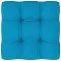 Almofadão para Sofá de Paletes 60x60x12 cm Azul